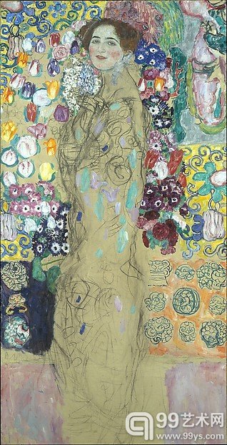 死后的肖像，蒙克III，克里姆特，1917-18