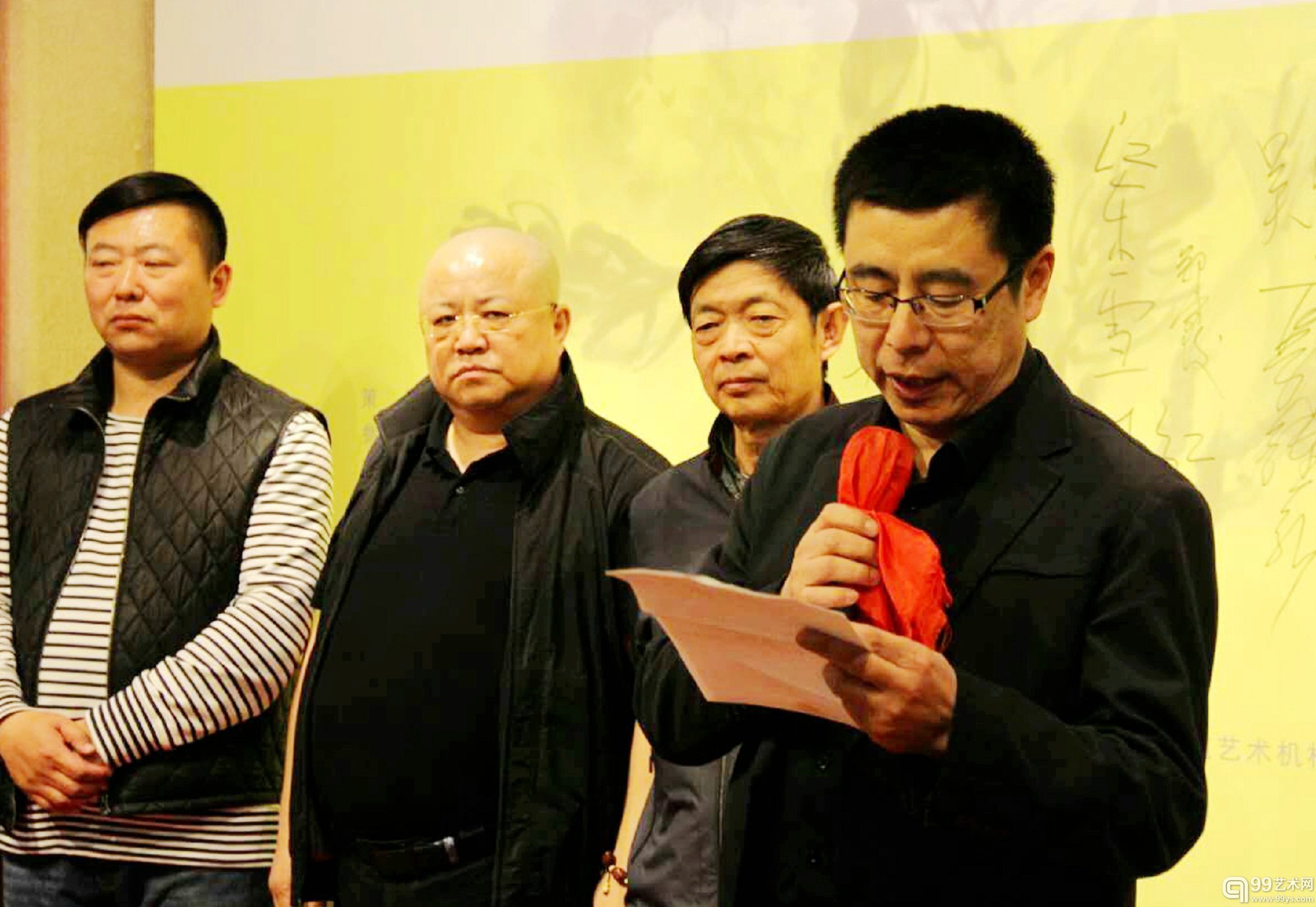 唐山文联主席袁宁致辞