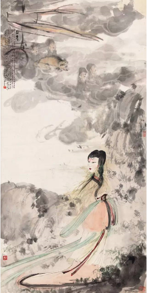 傅抱石 山鬼