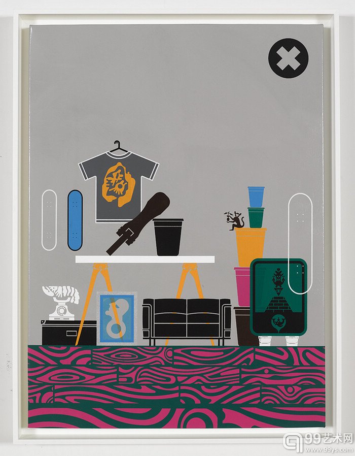 Ryan McGinness, 绘画