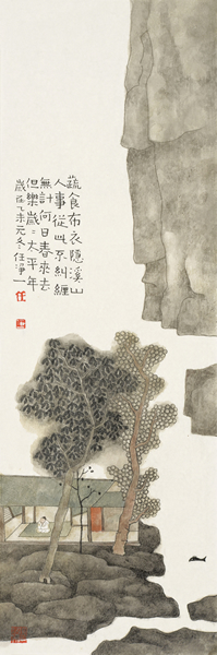 江上青山23x96
