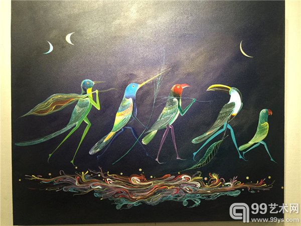 展览现场作品