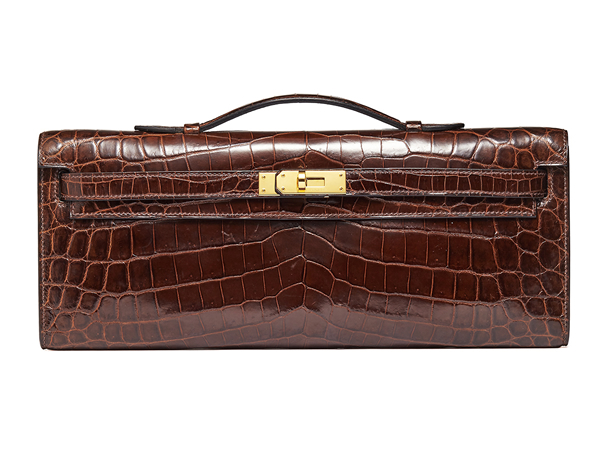 A BLUE PARADISE TOGO LEATHER RETOURNè KELLY 32 WITH PALLADIUM HARDWARE