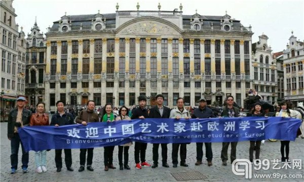 赴法国活动照片