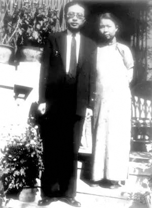 　胡仲文夫妇合影（胡宗渊提供）