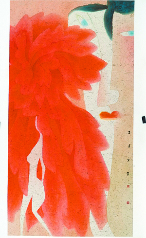 卢甫圣 《东方图像志·霁》（中国画） 深圳国际水墨双年展参展作品
