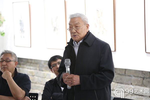 原中央美院民间美术系系主任杨先让先生