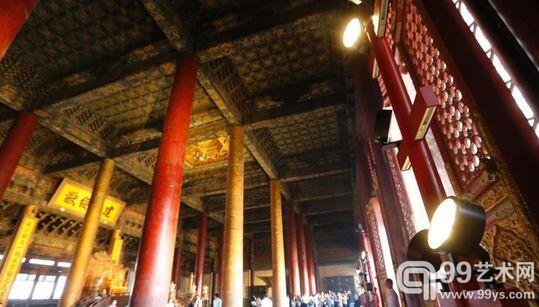 北京故宫六大宫殿百年来首次亮灯