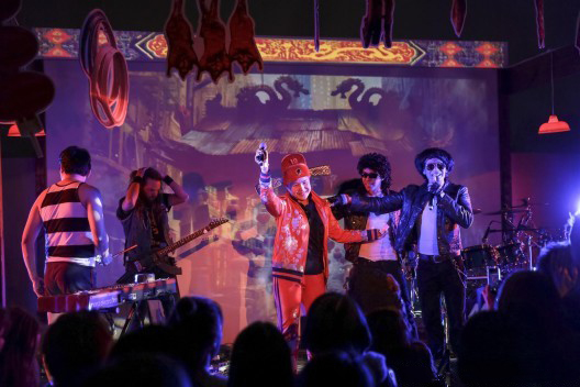 《冲出时代(Straight Out of Times)》, 曹斐和The Notorious MSG开幕表演(Photo: Charles Roussel)