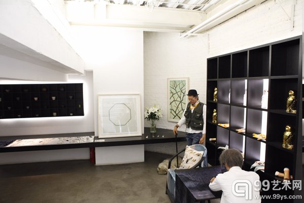 吴笛笛展览现场2