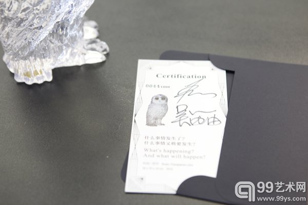 展览现场-猫头鹰小雕塑（小妖出品）
