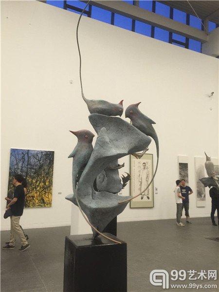 毕业展览现场照片