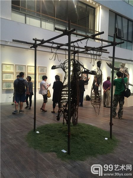 毕业展览现场照片