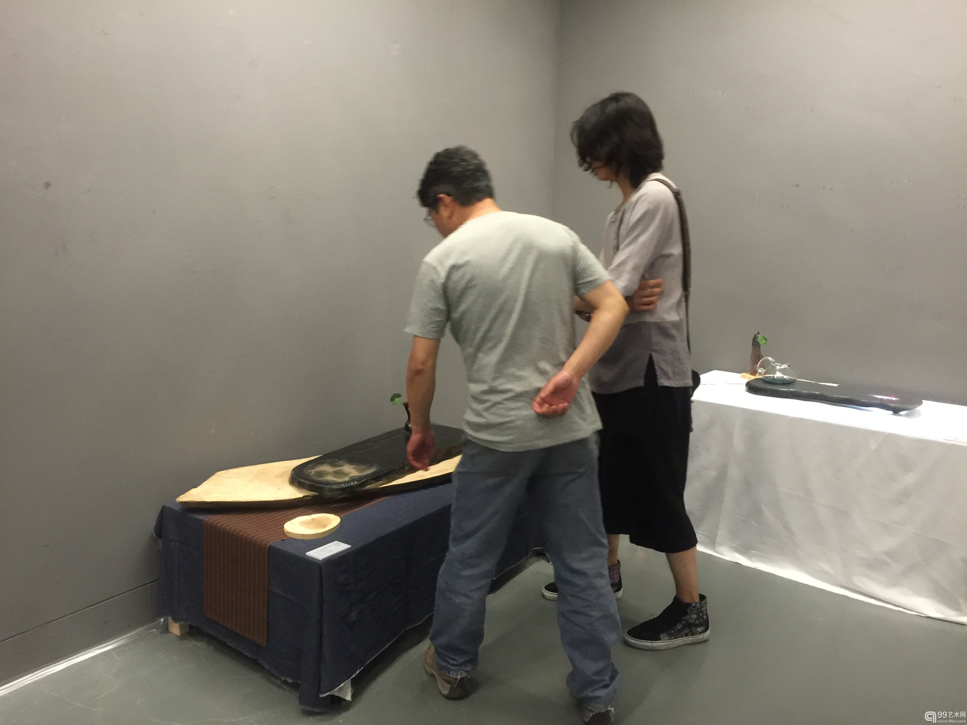 毕业展览现场照片