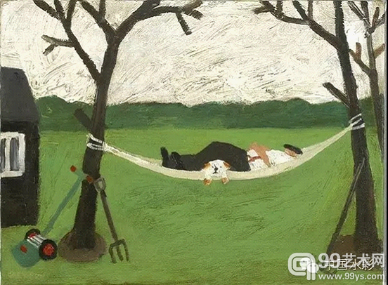 看这些蠢萌的小画，朴质无华，却又充满戏剧性！ 