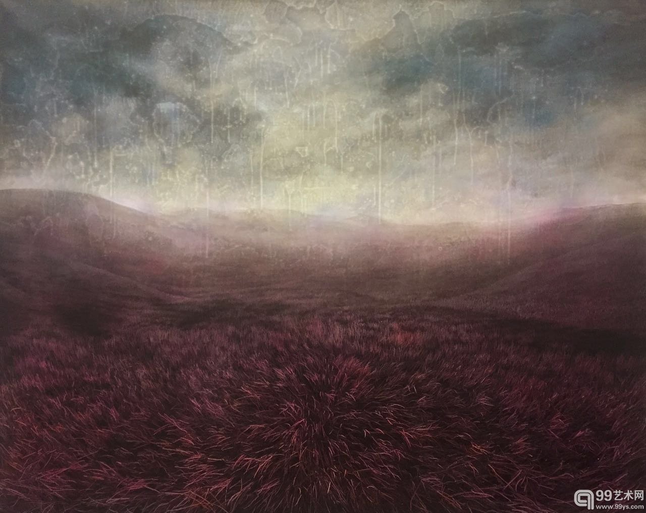 无题1608 200×250cm 布面油彩、丙烯 2016