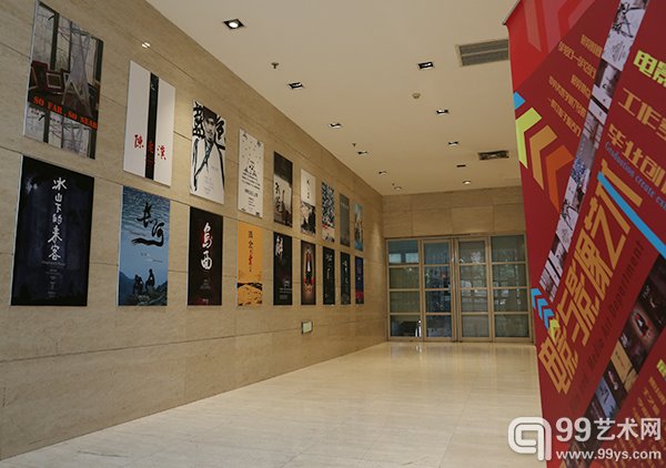 毕业季展览现场展出作品