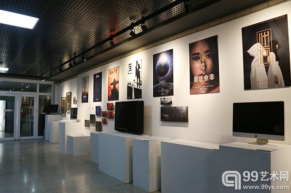 毕业季展览现场展出作品