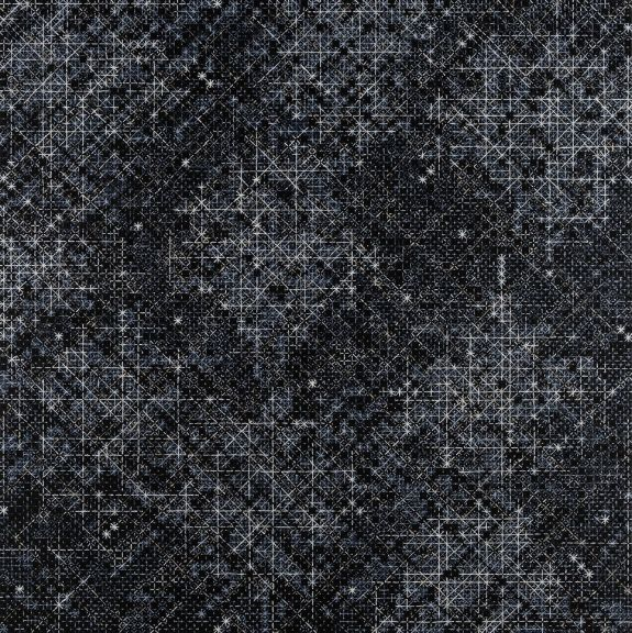 丁乙作品《十示》，2016年3月