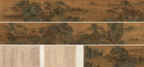 赵令穰（款）千里江山图卷