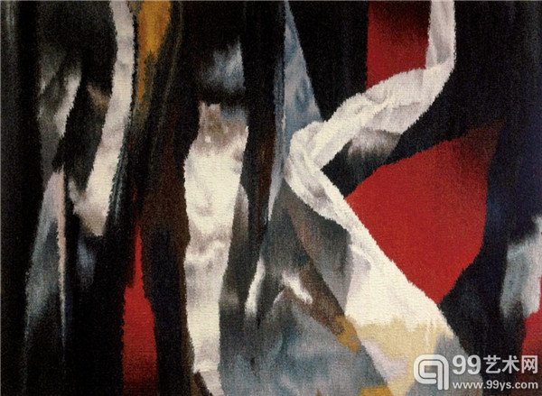 尼跃红.《青春的记忆》160X130cm，纤维艺术，2014 