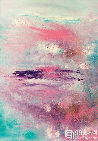 杨素珊 .随心(一)_布面油画_70x100cm_2016 