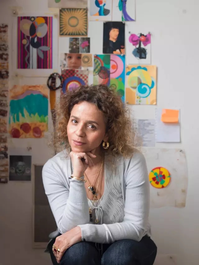 Beatriz Milhazes , Photo by Vicente de Paulo