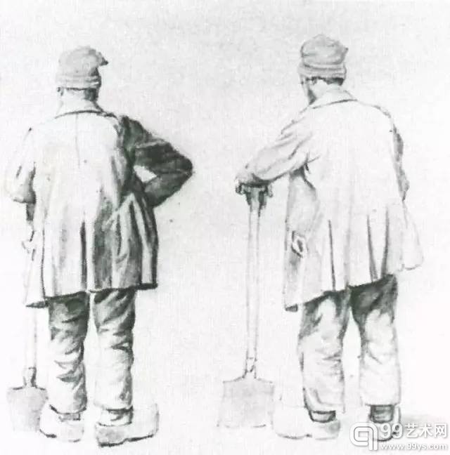 梵高的早期素描,足够人感动落泪