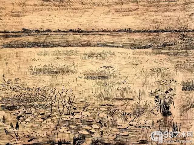 梵高的早期素描,足够人感动落泪