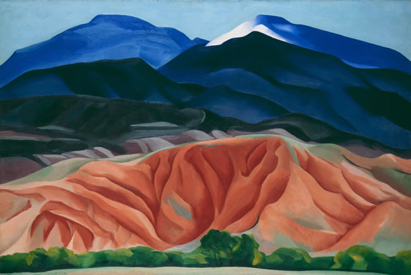 新墨西哥黑山风景（ Black Mesa Landscape, New Mexico ），1930