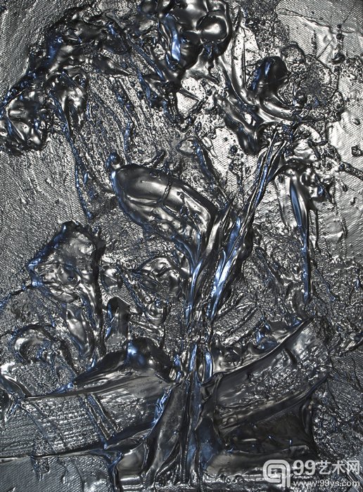 邓全福：《悟韵·》30X40cm厚德载物,2016，综合材料 （1800.00）