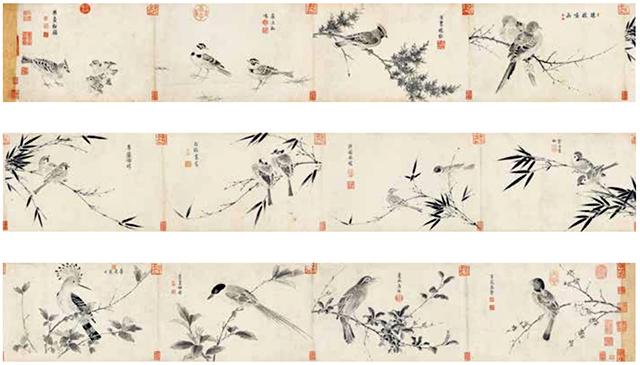 宋徽宗《写生珍禽图》，2009年北京保利春拍,成交价6171.2万元 