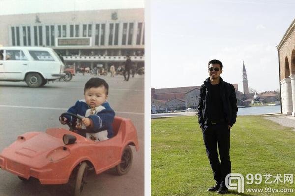 ★王恩来 艺术家★1990年,1岁,在大连;2015年,26岁,在威尼斯