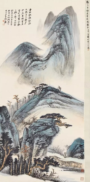 设色纸本  立轴