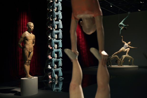 向京2013年台北当代艺术馆个展现场 （向京工作室提供）