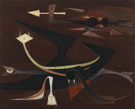 林飞龙 Wifredo Lam - Pasos mimeticos I