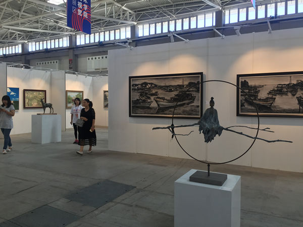 首届大艺年展正式亮相青岛,打造青年艺术家创业平台