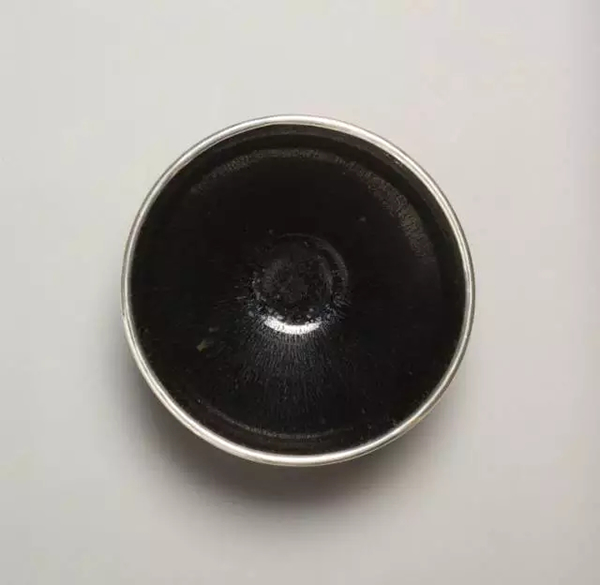 宋 建窑兔毫盏（银口） 