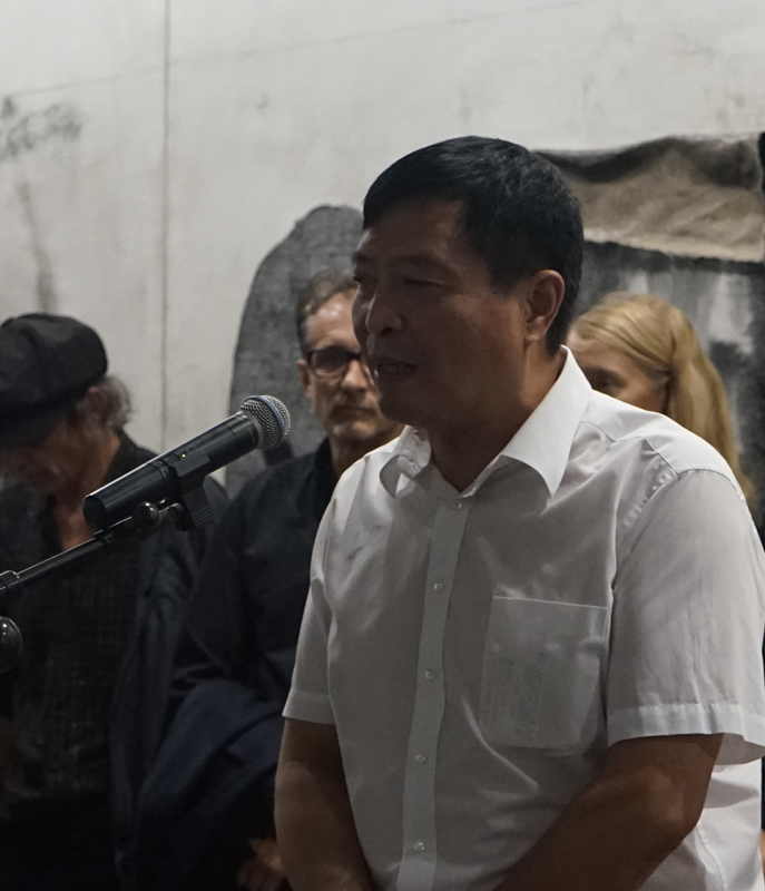 北京电影学院党委书记侯光明致辞