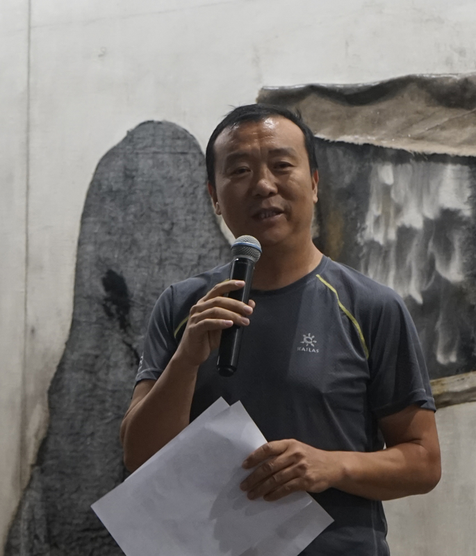 北京电影学院副校长孙立军致辞