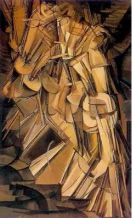 杜尚 《楼梯的裸女2号》1912年作
