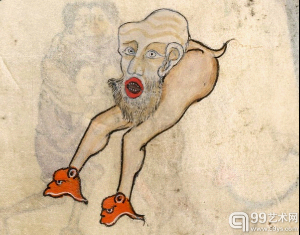 病态唯美的中世纪怪物艺术