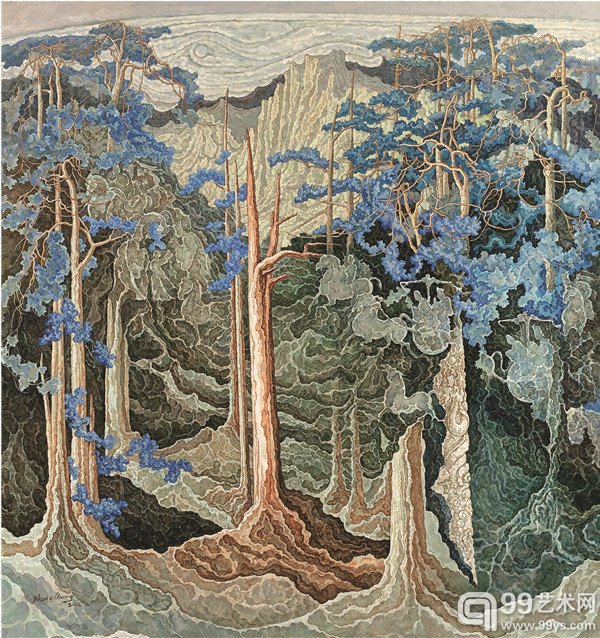 《远古弦歌》(160x170;麻布油画 2002年)获2009年“祖国好”全国文化系统美展金奖，作品于中国美术馆展出，并于美术馆大厅参加授奖仪式