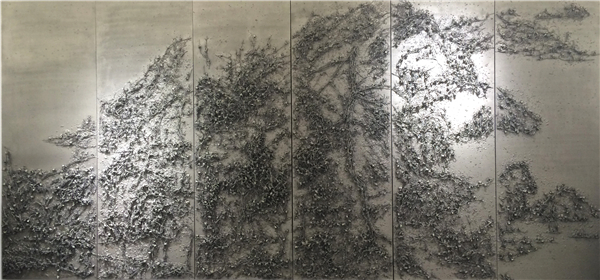 2009年《今日风景八号六联》马晗540x260cm