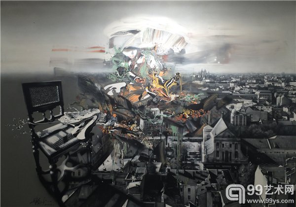 2014年《飙》钟飙200x280cm