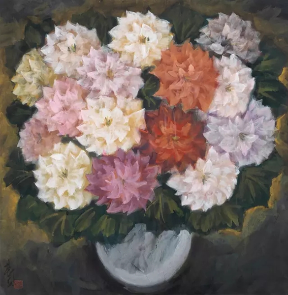 林风眠（1900-1991） 大丽花