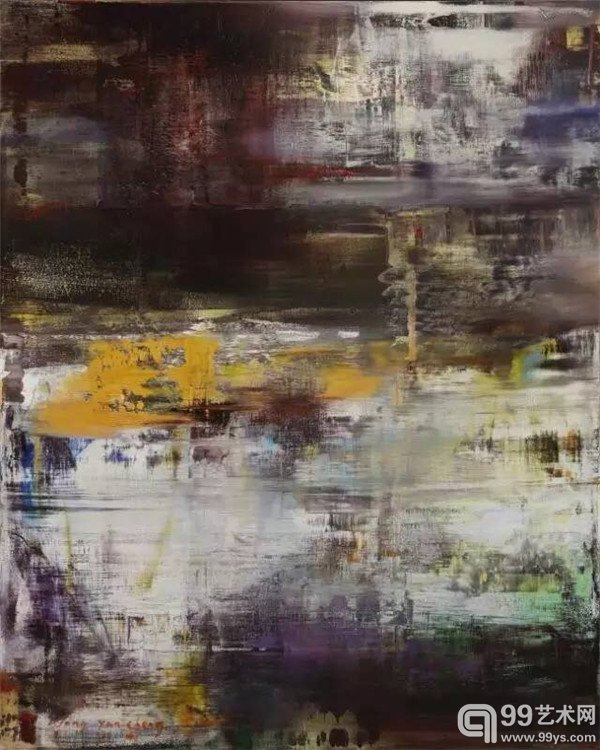 王衍成，无题，200x160cm，布面油画 