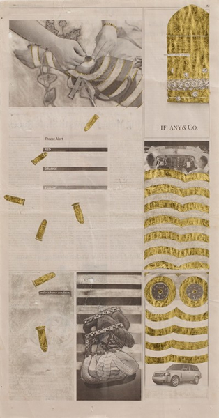 《她被质疑的问题》，克里斯蒂安·霍尔斯塔德，2011年。图片来源：维多利亚·米罗画廊