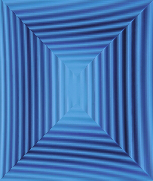 戈子馀, 波系列-11, 综合材料,64x74cm, 2016