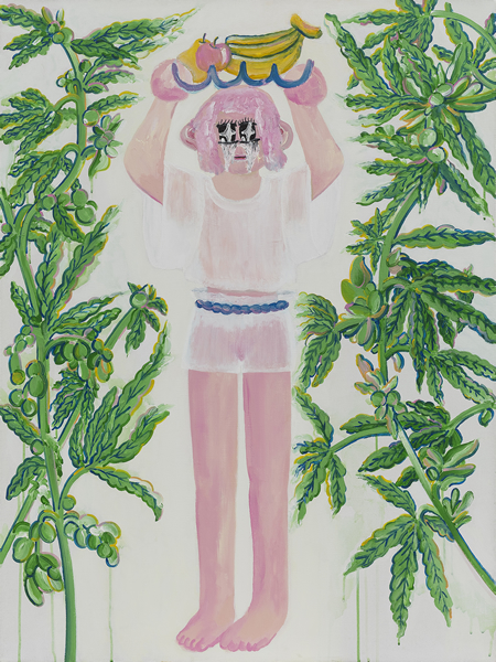 金宁宁 Jin Ningning_《水果》Fruit_布面丙烯 acrylic on canvas_120×90cm_2012